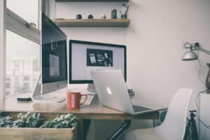 working from home